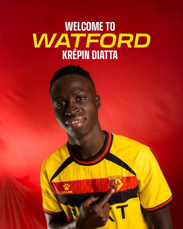 OFFICIEL : Krépin Diatta s’engage avec Watford