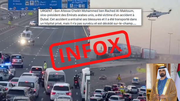 Dubaï : une fausse vidéo annonce la mort de Mohammed ben Rachid al-Maktoum Dubaï : une fausse vidéo annonce la mort de Mohammed ben Rachid al-Maktoum