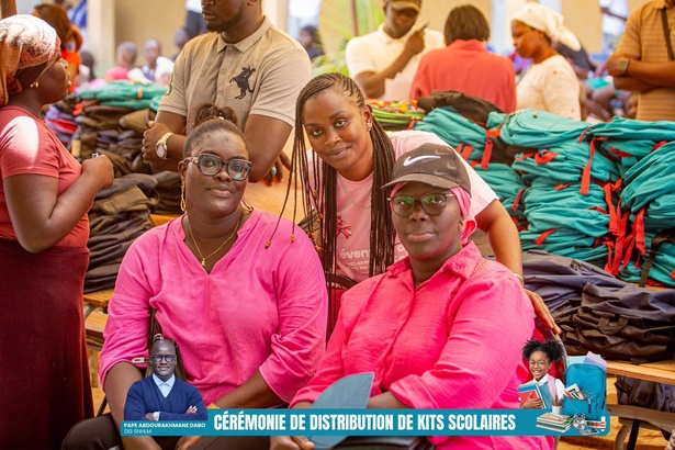 Éducation : Pape Abdourakhmane Dabo offre 1 500 kits scolaires aux élèves de Mbour