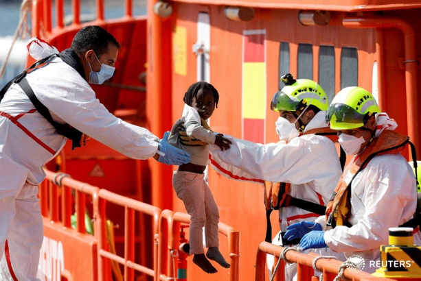 Émigration clandestine : 228 migrants partis du Sénégal débarquent aux îles Canaries malgré les mesures annoncées par les autorité Émigration clandestine : 228 migrants partis du Sénégal débarquent aux îles Canaries malgré les mesures annoncées par les autorité