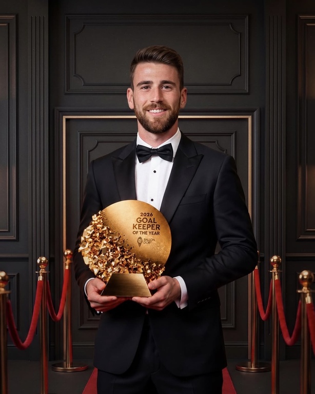 Ballon d’Or 2026 : Unai Simón remporte le trophée Yachine du meilleur gardien