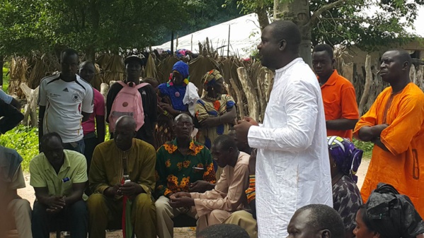 Massification du PDS: Tito Tamba dans la zone "Rouge" de la Casamance hier