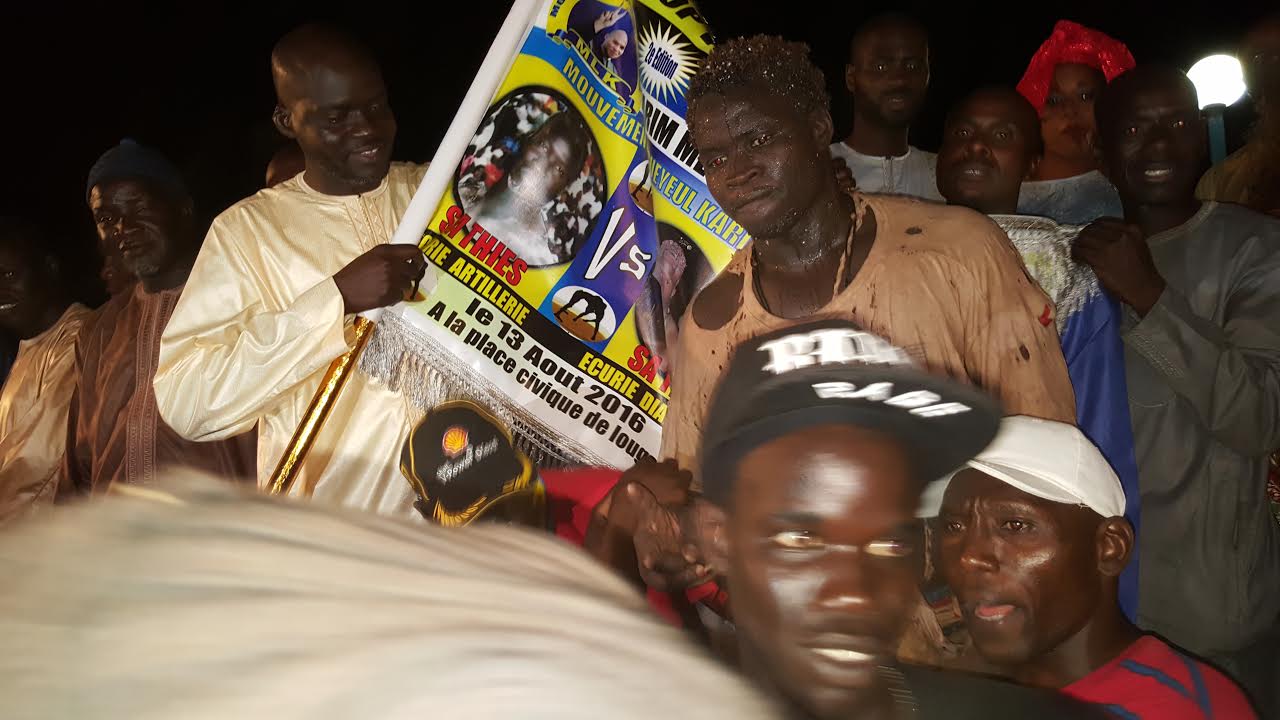 Deuxième édition du drapeau Karim Wade:  Le lutteur Sa Thies bat....