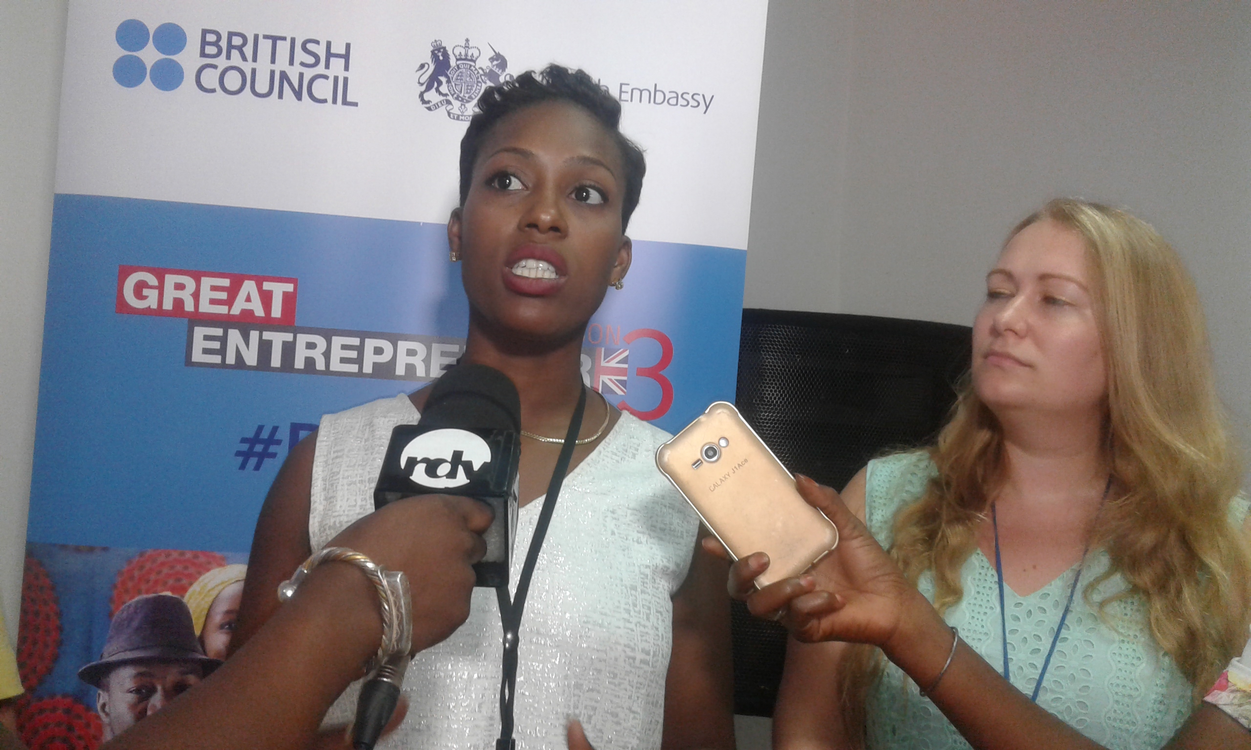 Ramatoulaye Fall Chef de projet British Council: «Tous les projets sont les bienvenus à Great Entrepreneur»
