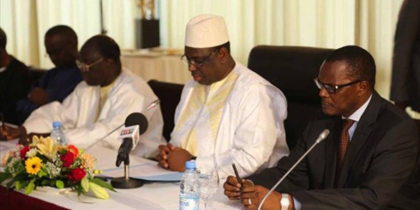 Elections legislatives: Tanor, Niasse, Me Diouf, Robert Sagna au Palais