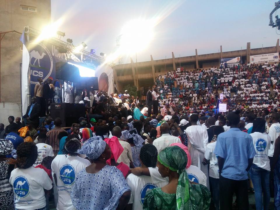  En Direct: Fin du meeting du président de l'UCS, Abdoulaye Baldé