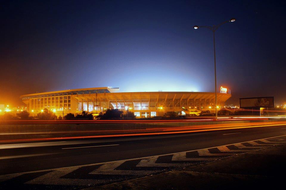 Urgent: les projecteurs du Stade  Léopaul S Senghor prennent feu en plein match international