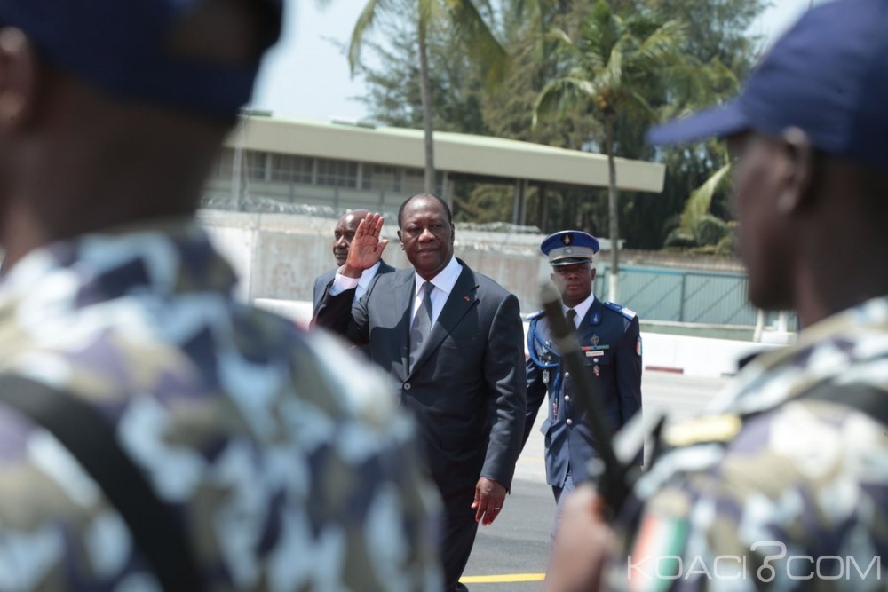 Dernière minute : Le président Alassane Ouattara, a quitté Abidjan