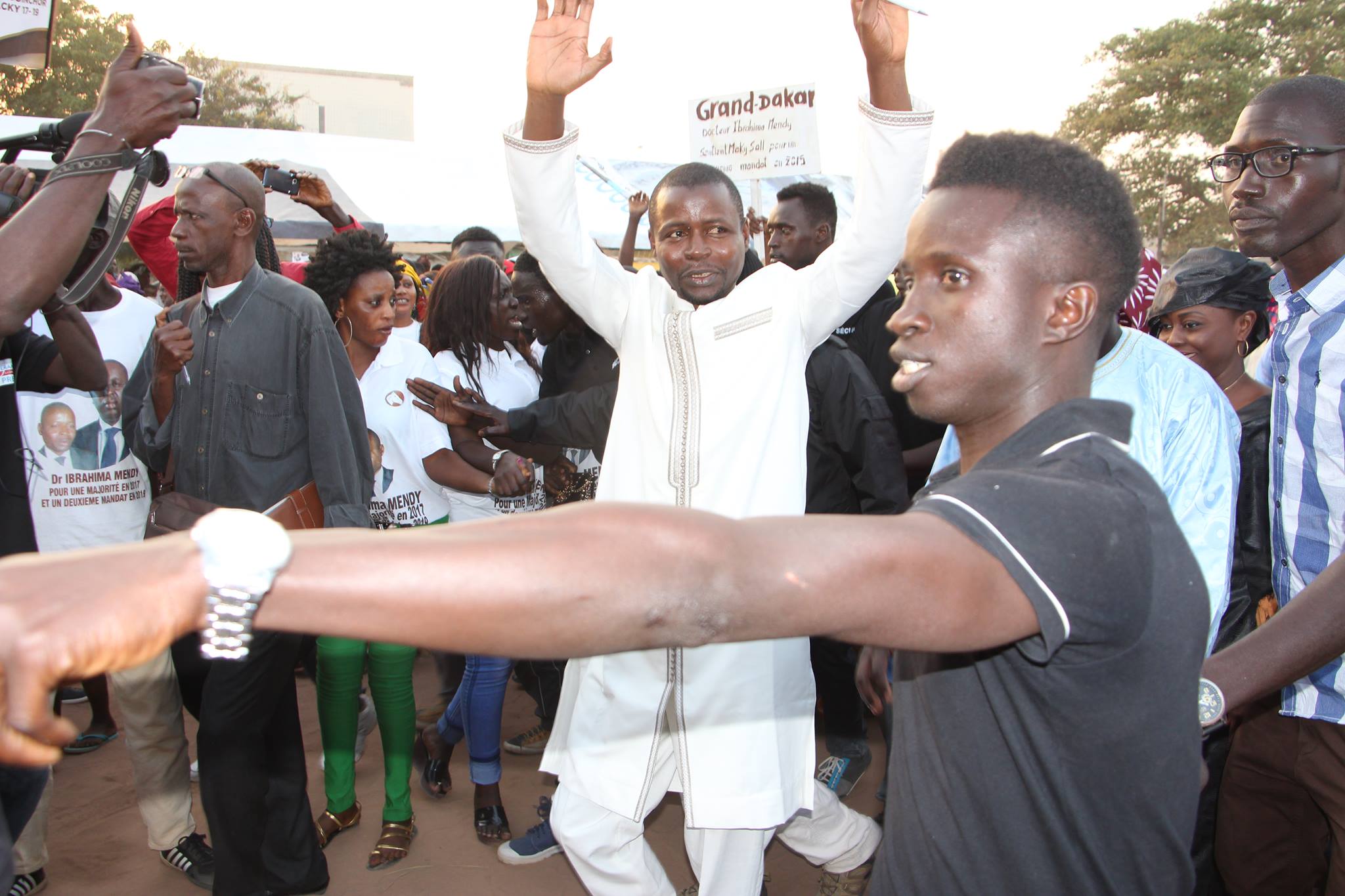 Dr ibrahima Mendy fait le plein à Ziguinchor