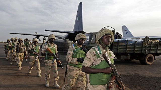 L'arrivée des premiers soldats Nigérians au Sénégal