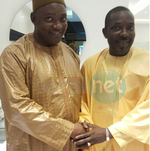 Opportunisme: Mbaye Dièye Faye chante le nouveau président Gambien