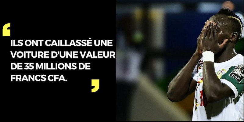Penalty raté à la Can : La famille de Sadio Mané attaquée