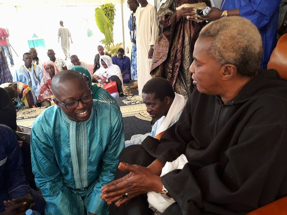 Cissé Kane Ndao obtient la bénédiction de grands dignitaires religieux du Sénégal (Images)