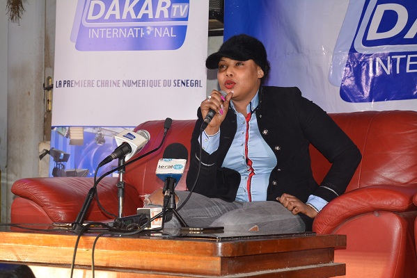 Amina Poté lance sa télévision "Dakar tv"