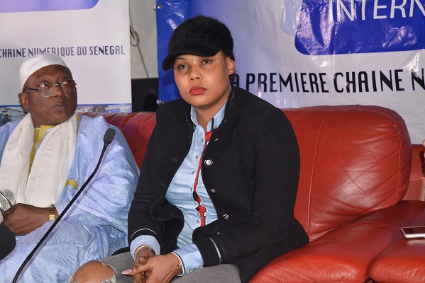 Amina Poté lance sa télévision "Dakar tv"