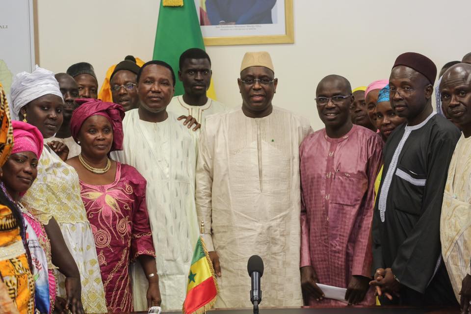 Présidence de la république: Macky Sall reçoit l'APR de Bounkiling