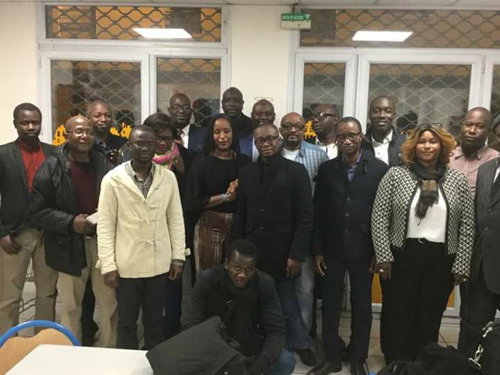 Voici le nouveau bureau de la coalition Mankoo Wattu Senegal/Section France