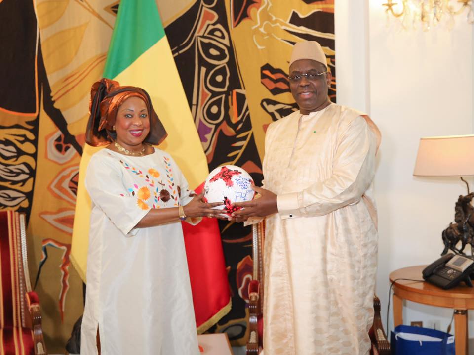 Présidence: Macky Sall a également reçu Fatma SAMOURA