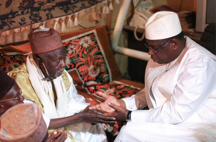 Le Khalife de Léona Niassène à Macky :« J'ai commencé à battre campagne pour vous depuis longtemps »