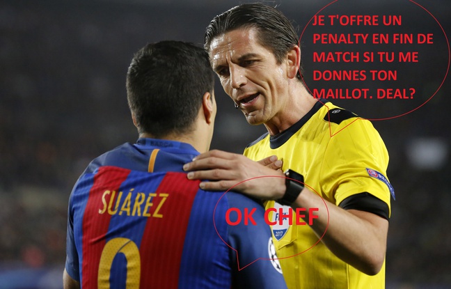 L'UEFA ne suspendra pas l'arbitre du match Barça-PSG