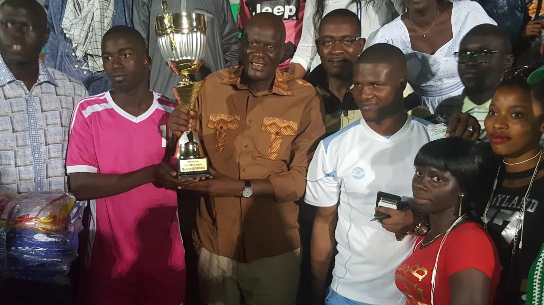 Benoit Sambou au tournoi des « Jakartaman » de Ziguinchor