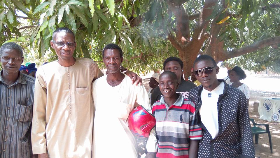 Le président de l'Udr/Dooley Yakaar, Mansour Ndiaye dans le Pakao 