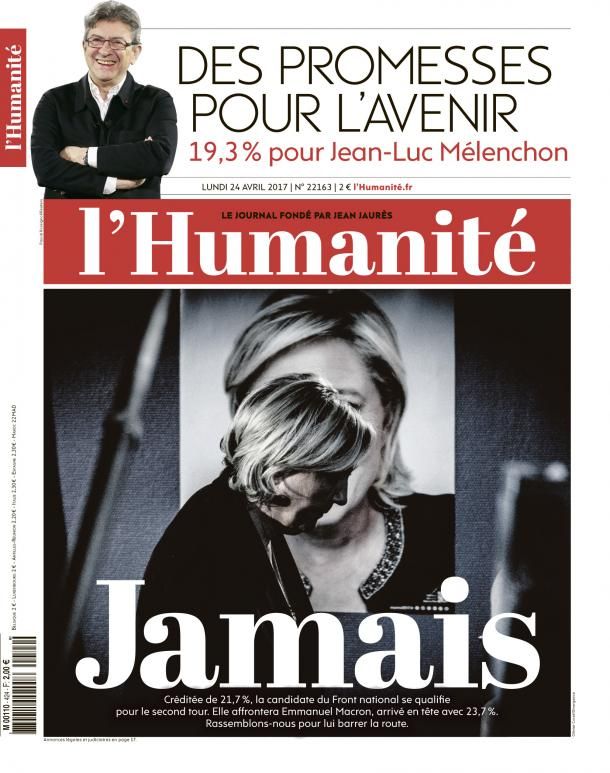 Premier tour de la présidentielle : les "unes" de presse