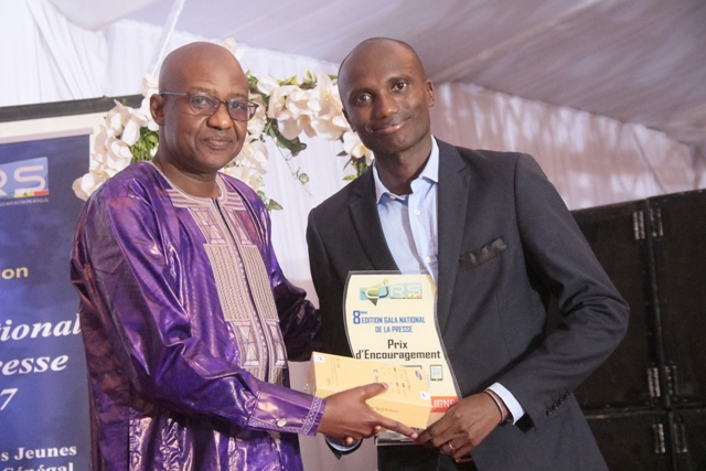 Meilleur reportage presse en ligne : Chamsidine Sané de Seneweb primé
