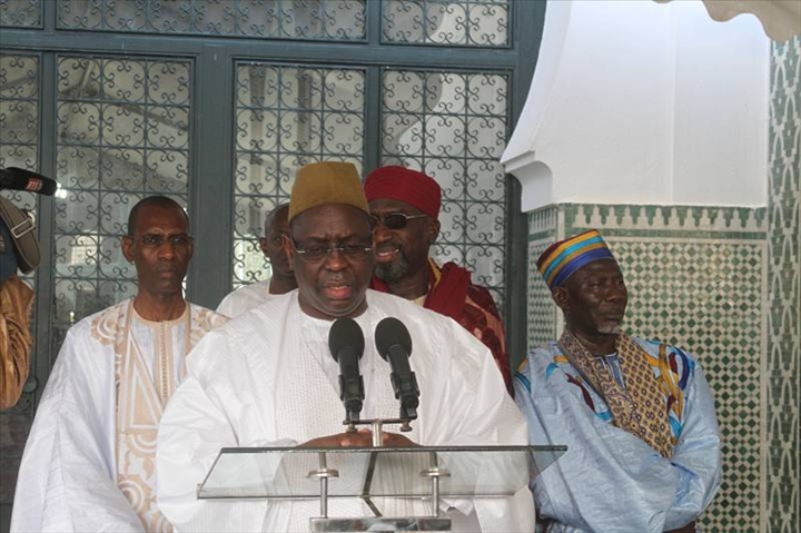 Message du Président  Macky SALL à l’occasion du mois béni de Ramadan