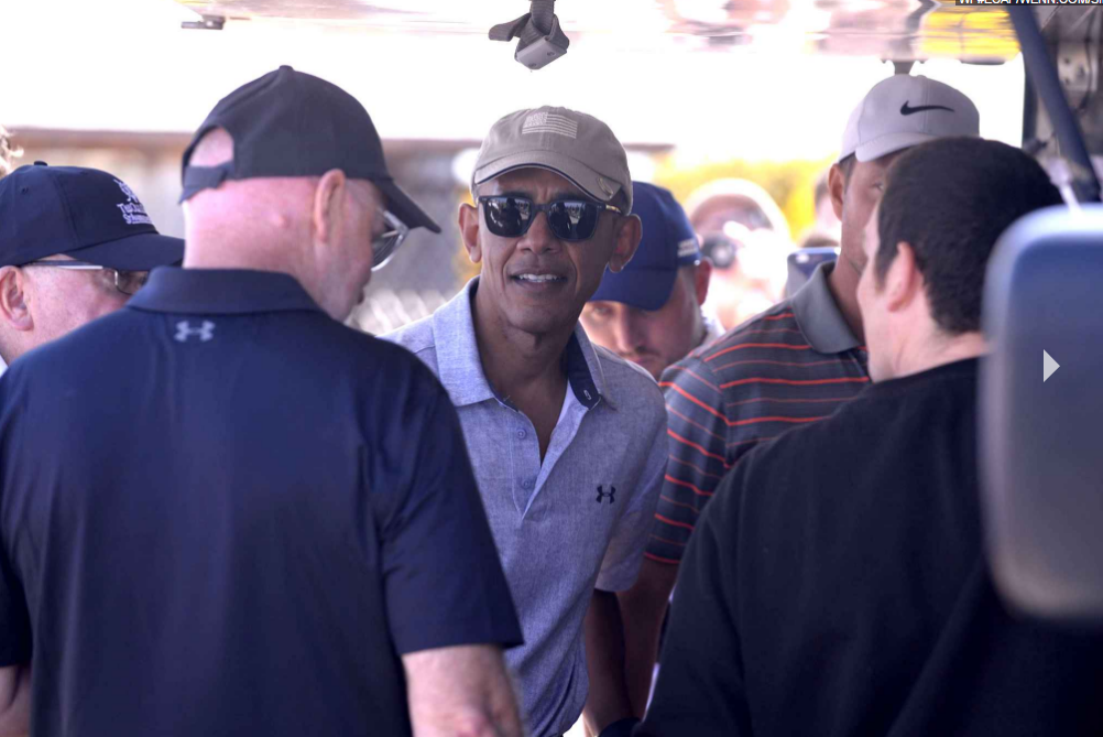 Toujours classe Barack Obama