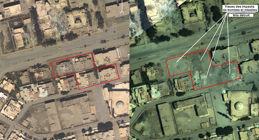 Ministère russe de la Défense: la photo de l’attaque qui aurait tué le chef de Daech