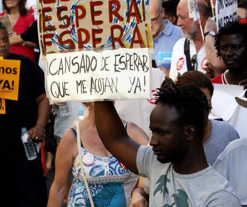 Honte à l'Espagne qui ne fait absolument rien pour les réfugiés