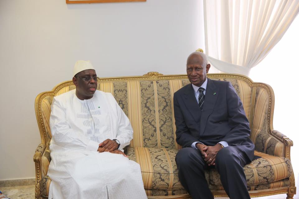 Macky Sall a rencontré le président Diouf hier