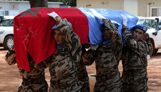 RCA: un casque bleu marocain tué à Bangassou