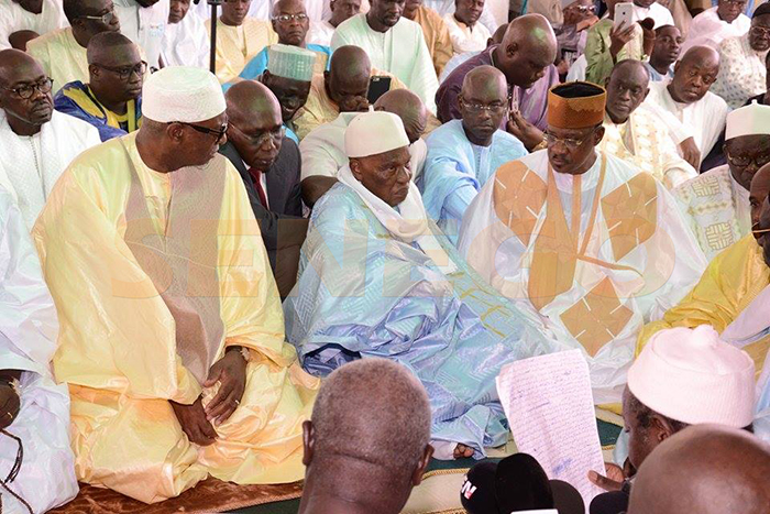 Devant Boun Abdallah Dionne,  la communauté Mouride témoigne sa sympathie à Me Wade