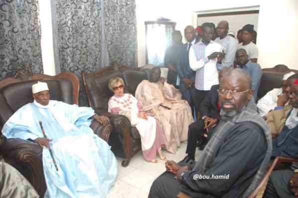 Me Wade chez la famille de Khalifa Sall