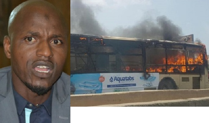 Ibrahima Pouye porte parole de l'Apr : « ceux qui ont incendié le bus, ont déshonoré Grand Yoff »