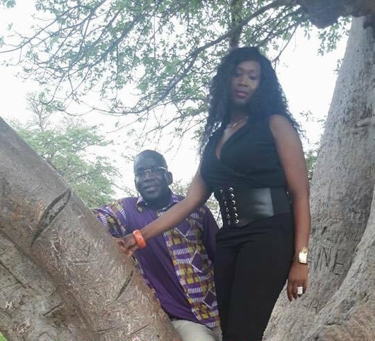 Images Inédites: Aliou Sow en compagnie de sa nouvelle femme Marie Wade