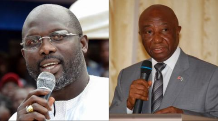 Présidentielle au Liberia: George Weah et Joseph Boakai s'affronteront au second tour