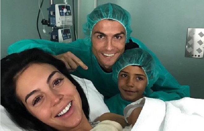 Cristiano Ronaldo de nouveau papa, d'une petite fille