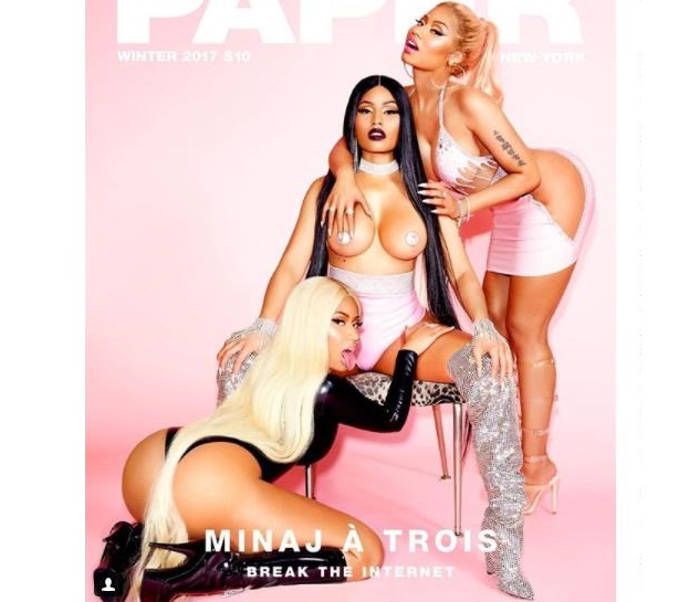 La photo osée de Nicki Minaj qui promet de "casser" l'internet