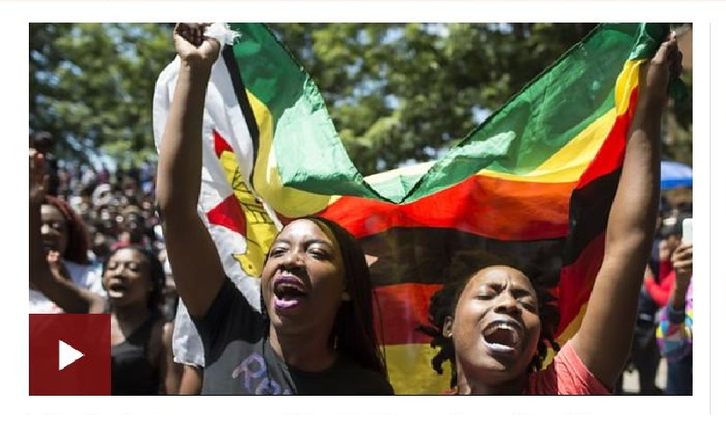 Zimbabwe: les lesbiennes manifestent pour le départ Robert Mugabe