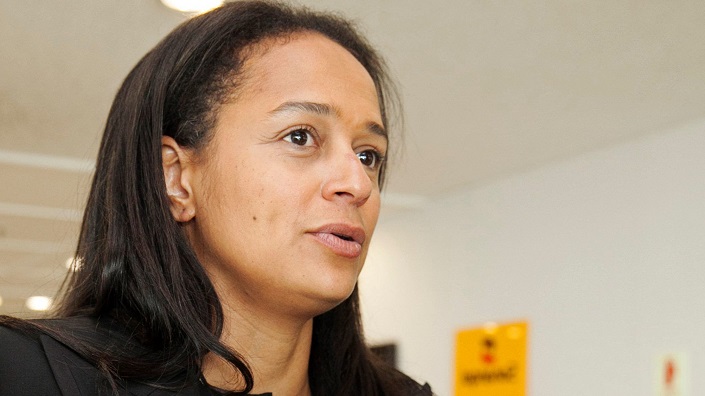 Angola: la fille de dos Santos, aurait détourné 57millions  d'euros à la tête de la Sonangol