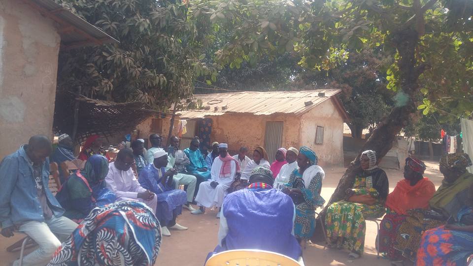 Tuerie Boffa: le Dr Ibrahima Mendy chez les familles des victimes