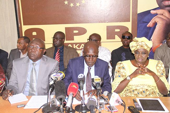 L’Apr se transforme en Alliance pour la « réplique »