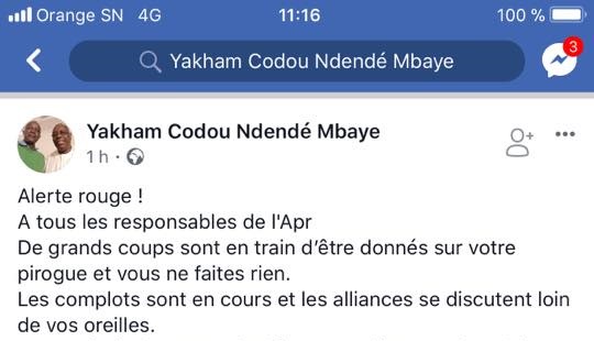 L'alerte rouge de Yakham Mbaye: «Continuez à bâtir vos R+3 et R+4 en laissant ceux qui vous avaient fait confiance dans la misère» 