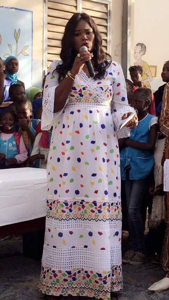 8 mars : La présidente de l’UDES/R, Fatoumata Niang BA marraine de l’association CODEF, des enseignantes de Grand Yoff
