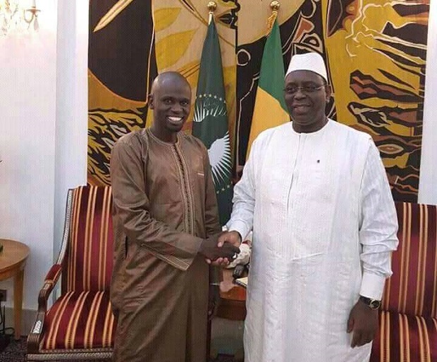 Thiay Diaby reçu à la présidence