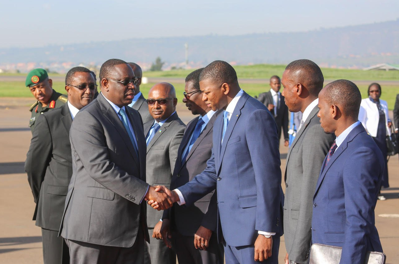 Kagamé a encore envoyé  un second couteau pour accueillir  Macky Sall