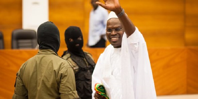  Khalifa Sall est arrivé au tribunal de Dakar depuis 7heures 